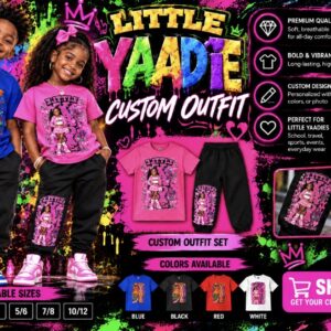Customized Little Yaadie Two Piece Set